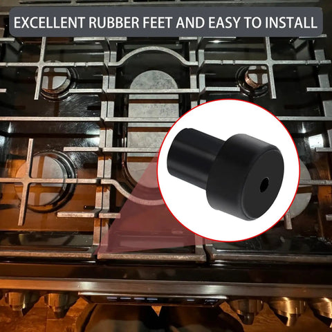 Gas Stove Rubber Feet Replacement 14 Pack Easy Install For Samsung NX58M6630SS NX58F5500SS NX58R5601SS range