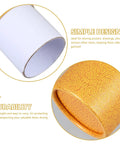 Yellow Poster Mailer Tube with Spacious Interior and Waterproof Design for Art Supplies and Travel Lightweight Round Drawing Storage