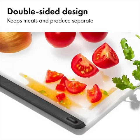 Two Piece Cutting Board Set For Kitchen Prep With One Small Prep Board And One Large Everyday Board non porous
