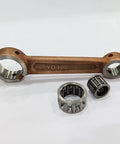YD100 Connecting Rod With Needle Bearing Set For 2 Stroke Gas Motorized Bicycle, Fits YD100 And LD100 Motors, Silver Heavy Duty Rod Assembly