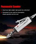 Top Shelf Air Die Grinder Kit, Slick Pneumatic Polishing Tool With Ultra Quiet Low Spin, Compact Metal Sander Assembly in action.