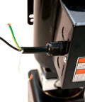 Close-up view of a Heavy Duty Beefy Electro Hydraulic Power Unit For Car Lift 220V 60Hz 1 Phase 2950 PSI showing wiring detail.