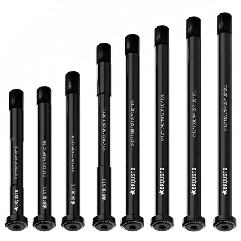 Two In One Front And Rear Thru Axle For Road And MTB Bikes, 1.0mm Thread Pitch, 12mm By 124mm Boost Through Axle, 6061 Aluminum Alloy
