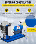 Close-up of Portable Powered Wire Stripper Tool For Recycling Copper Wire 18 AWG To 1 Inch OD Range 11 Channels 10 Blades