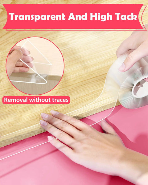 Clear Baby Proofing Edge Protectors And Soft Corner Guards Toddler Ready Furniture Cushion Strips Strong Adhesive Transparent Padding for easy application.