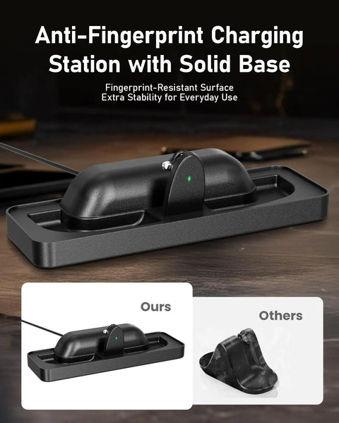 Charging Dock For Meta Smart Glasses Gen 1 And Gen 2 Fast Charger Station with solid base and LED indicator