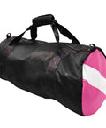 Collapsible Mesh Duffle Bag For Dive Gear With 600D Polyester, YKK Zipper, Neoprene Grip, And Extra Shoulder Strap, side view