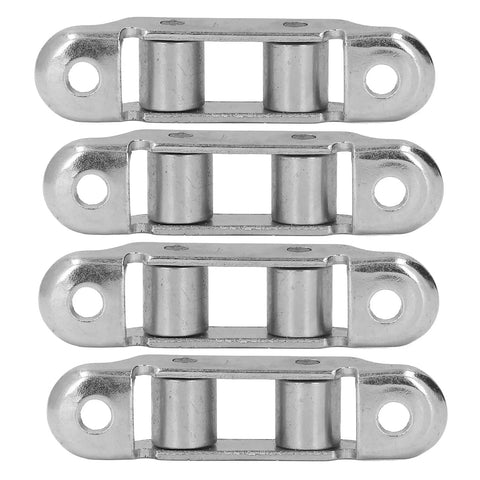 Low Noise Sliding Door Rollers And Window Pulley Set 4 Stainless Steel Double Drive Track Rollers For Cabinets Windows And Doors