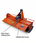 45 Inch Rotary Tiller Attachment Workhorse Heavy Duty For Tractor With Cat 1 3 Point Hitch PTO Driven 540 RPM 4.7 Inch Max Depth