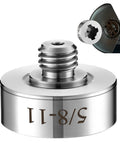 Grinder Lock Adapter For 5/8-11 Thread Fits XLOCK Angle Grinders With Cutting Blades And Diamond Core Drill Bits, stainless steel