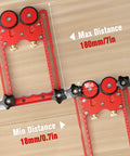 2 In 1 Thin Rip Jig Guide Feather Boards For Table Saws Router Tables And Band Saws With Anti Kickback Bearing for safer cuts