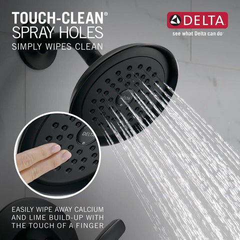 Get That Slick Matte Black Bath Swap Single Handle Tub And Shower Faucet Trim Kit With Dead Simple Install And Big Power Full Body Shower Head Modern Upgrade Valve Required Separately