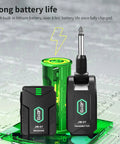 Wireless In Ear Monitor System 2.4GHz with transmitter and clip-on receiver, long battery life, for studio and live gigs