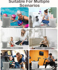 Waterproof Wet Dry Bag Set For Cloth Diapers And Swimwear shown in various scenarios, including swimming pool, gym, and laundry.