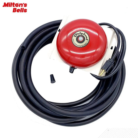 Original Driveway Alarm Kit With 25 Foot Signal Hose For Drive Through Residential Or Industrial Entrances, Classic Bell Alert