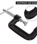 14 Pack 2 Inch C Clamps Malleable Iron Heavy Duty With Sliding Bar One And Three Eighths Inch Throat Depth Quick Grip For Woodworking Welding Automotive Repair Versatile Clamps For Diy Projects And Pro Shop Use