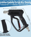 Beefy Pressure Washer Short Gun 5000 PSI Ten And A Half GPM Power Packed Spray Gun With Swivel Quick Connect and ergonomic design