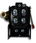 Beefy 25 Amp Pressure Switch For Air Compressors With 95 To 125 Psi Range And Four Port Connection Includes Unloader And On Off Lever