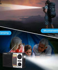 Solar Portable FM AM SW Radio Bluetooth Speaker MP3 Player With Rechargeable Battery LED Flashlight in camping use