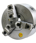 Top Shelf Eight Inch Three Jaw Self Centering Scroll Lathe Chuck with D1 mounting and solid cast steel construction.