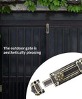 Bronze Slide Door Bolt Gate Security Lock Latch With Mounting Screws for Sliding Doors and Windows Tough As Nails Zinc Alloy