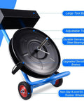 Heavy Duty Strapping Cart Dispenser For 16x16 And 8x8 Coils Movable Banding Machine With Brake System And Spacious Tray Keeps PET PP And Fiber Straps Neat And Ready To Roll Super Handy Easy Transport Cart, blue steel cart with tool box and tray