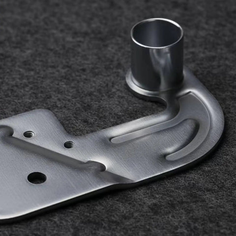 Heavy Duty Fridge Top Hinge Replacement For Appliances With Smooth Operation And Airtight Seal Upgraded Upper Door Assembly Built To Last Replacement Hardware For Easy Install And Quiet Reliable Operation In Everyday Fridge Use black metal close-up