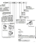 High Performance Pneumatic Solenoid Valve Combo Kit Featuring The Awesome VO307 Series 3G1 3D1 specifications diagram for industrial flow control.