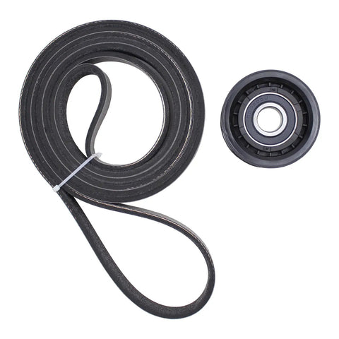 Mercedes Drop In Belt Tensioner And Idler Pulley Kit With Drive Belt Assembly for C240 CLK320 CL55 E320 E430 E500 S350