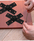 Installing Heavy Duty Stainless Steel Pivot Hinge For Hidden Bookcases And Invisible Door Hardware With Rotatable Design