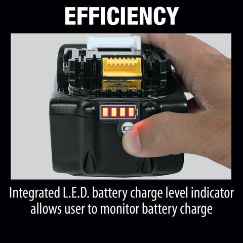 18V LXT Lithium-Ion Battery with LED Charge Level Indicator