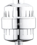 Chrome Mist Hard Water Shower Filter With High Output Filtration For Softer Skin, Healthier Hair, And Stronger Nails