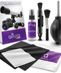 Altura Photo camera cleaning kit with lens cleaner spray, air blower, brushes, microfiber cloths, tissue wipes 6-piece