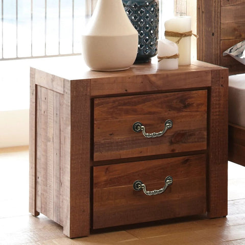 Wooden cabinet with 4 Pack Vintage Drop Bail Drawer Pulls Antique Bronze Cabinet Handles with 5 Inch Hole Spacing and 6.4 Inch Total Length.