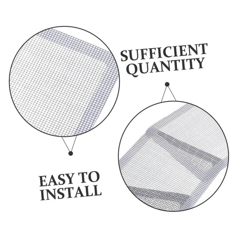 Self Adhesive Window Screen Repair Patch Kit For Quick Coverage And Strong Adhesion No Fuss Easy Stick On Patches close-up view