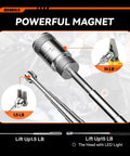 Telescoping Magnetic Pickup Tool Set With Portable Bag Extendable Flashlight 360 Degree Inspection Mirror powerful magnet