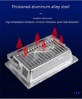 Thickened aluminum alloy shell of JUDYSSY Led Flood Lights Outdoor Security Lights White 20V Led Work Light, showcasing heat dissipation features.