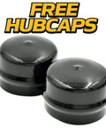 Heavy Duty Front Wheel Bearing Replacement Kit With Four Bushings Two 121748X Two 121749X Thrust Washers And Clips Plus Heat Treated Hardware hubcaps