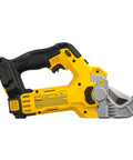 Side view of 20V Max Plastic Tubing Cutter Bare Tool Only With No Fuss Automatic And Manual Cutting Modes Onboard LED For Low Light Delivers Clean Burr Free Cuts On Plastic Tubing Up To 2 Inches