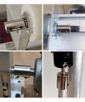 Heavy Duty Rigid Shaft Coupling Made From 45# Steel For 3D Printer Motor Connector That Fits 6Mm To 10Mm Shafts in machinery.