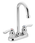 Commercial MBition Bar And Pantry Faucet 1.5 GPM Chrome Finish Built For Busy Kitchens Tamper Resistant Torque Screw