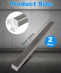 Two Pack 1 In By 1 In By 12 In Hot Rolled A36 Steel Square Bar Weldable Key Stock For DIY Projects, Mechanical Parts
