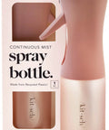 Ultra Fine Continuous Spray Bottle For Hair And More With Even Mist For Styling And Refreshing Curls, Waves, Plants And Cleaning Water Mister Handy Terracotta 150ml in packaging