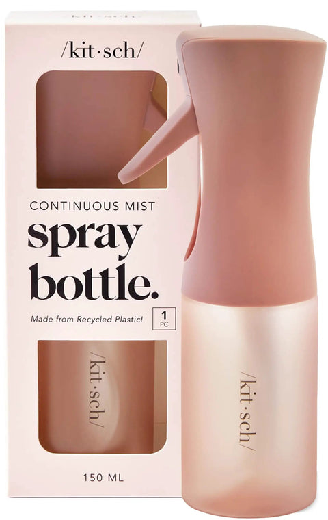 Ultra Fine Continuous Spray Bottle For Hair And More With Even Mist For Styling And Refreshing Curls, Waves, Plants And Cleaning Water Mister Handy Terracotta 150ml in packaging