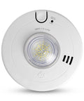 Hardwired Smoke And Carbon Monoxide Alarm With LED Strobe And Ten Year Battery Backup, Dual Sensor Protection, front view
