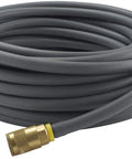 Tough As Nails 1/4 Inch By 50 Foot Air Compressor Hose with industrial coupling and plug for heavy-duty air tool performance.