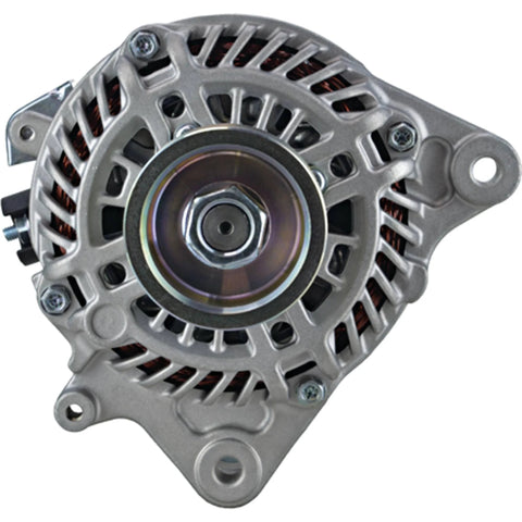 Front view of Beefy 12V 95A Clockwise Alternator Replacement For Chrysler Sebring 1995-1996, Honda Civic 2012-2015, HR-V 2016-2018