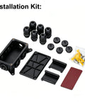 IP65 Waterproof Outdoor Junction Box With Cable Glands For Lever Nut Connectors installation kit display