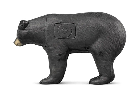 3D Black Bear Archery Target for Realistic Hunting Practice in the Backyard, self-healing foam, life-size bear design side view