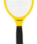 Yellow and black Electric Fly Swatter Racket For Camping And Travel Mosquito Zapper Killer For Indoor And Outdoor Pest Control Handheld Bug